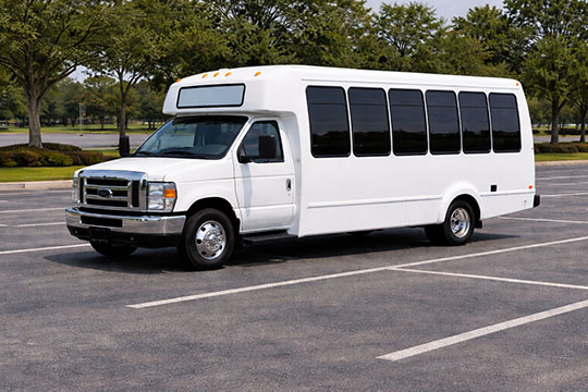 20-passenger minibus available for charter in Rockdale, TX