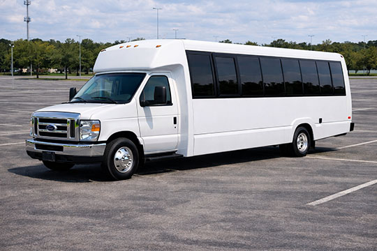 25-passenger minibus available for charter in Rockdale, TX
